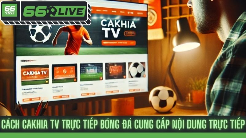 Cakhia tv trực tiếp bóng đá: Nơi xứng đáng cho bạn tận hưởng