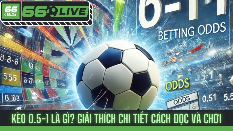 Kèo 0.5-1 là gì? Giải thích chi tiết cách đọc và chơi