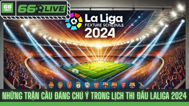 Lịch thi đấu LaLiga 2024: Toàn cảnh giải bóng đá hot nhất