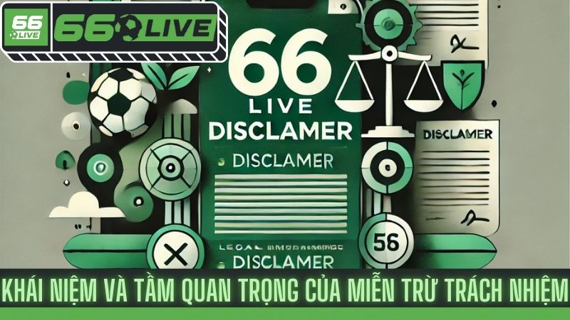 Miễn trừ trách nhiệm 66live và tầm quan trọng khi sử dụng